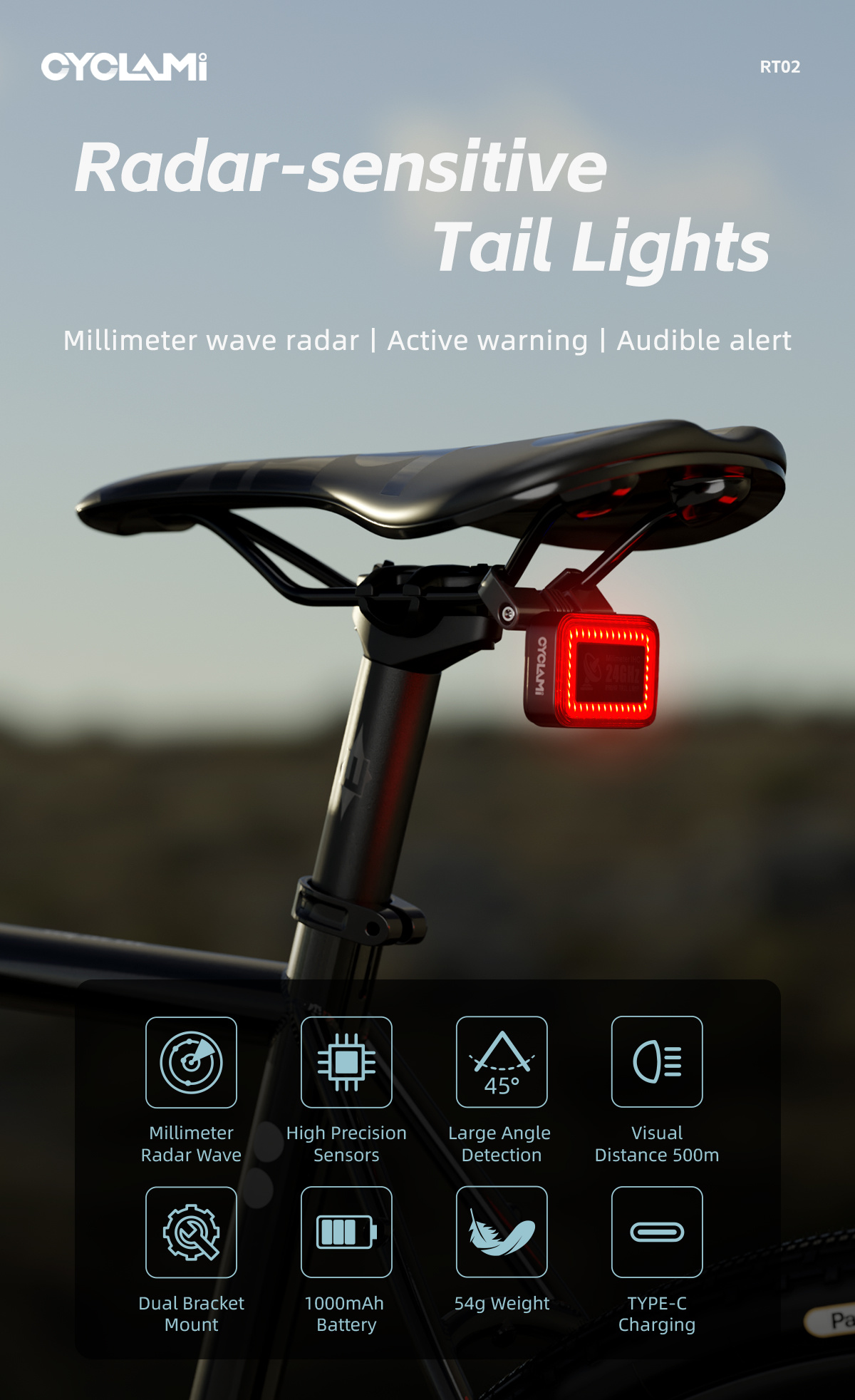 Catalog:  RT02 Radar Taillight 3T2W